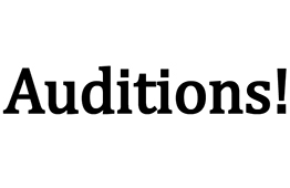 Theatre Arts auditions spring 2016 semester