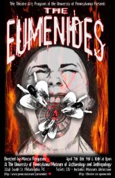 Eumenides production poster