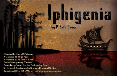 Iphigenia production poster