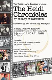 The Heidi Chronicles production poster